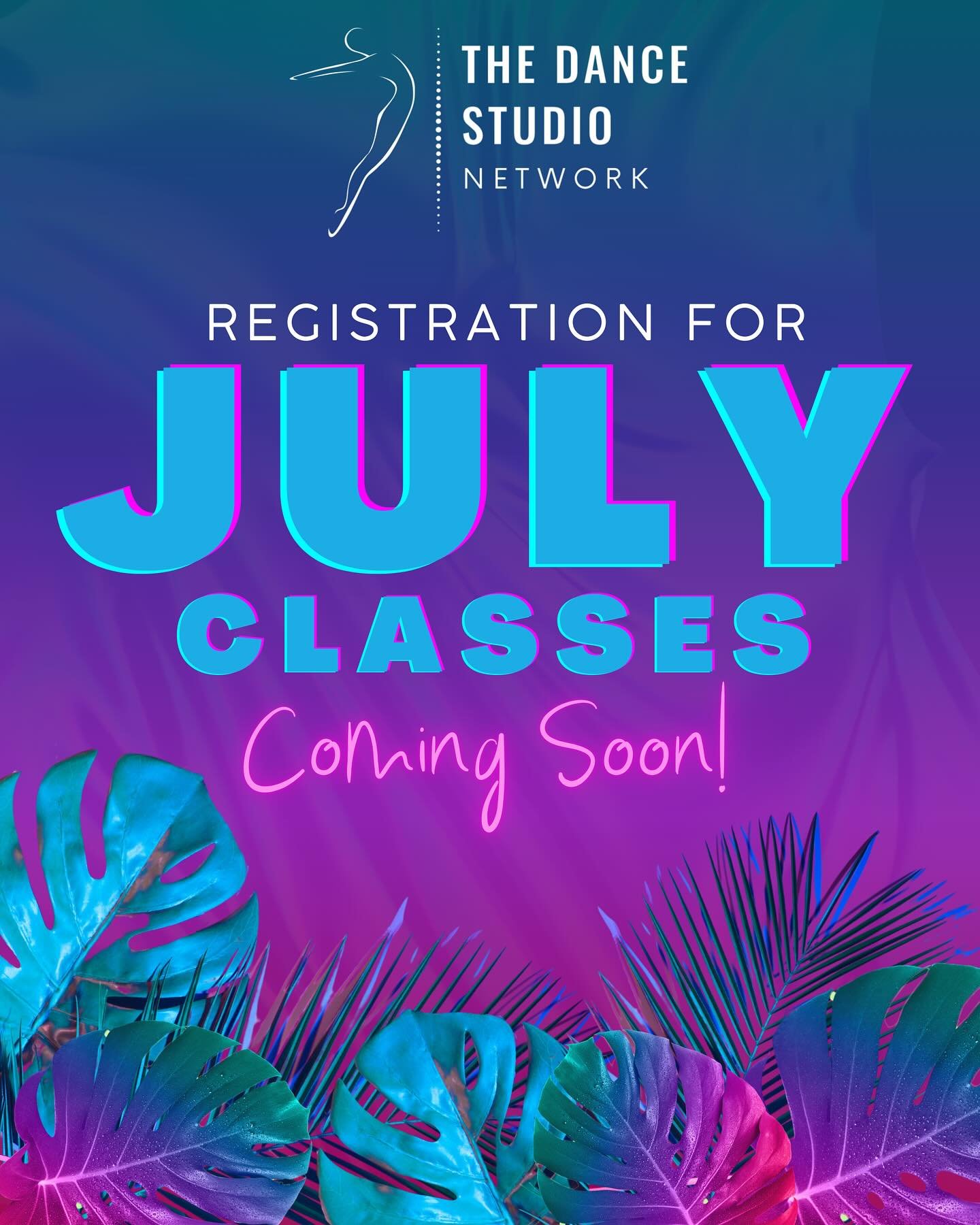 Registration for July classes is coming soon!! Keep your eyes 👀 open for an announcement from us when registration goes live! In the meantime, make sure you&rsquo;ve signed up for June intensives!! 💜💙🩵

#passionartistrydance #discovertheartistwit