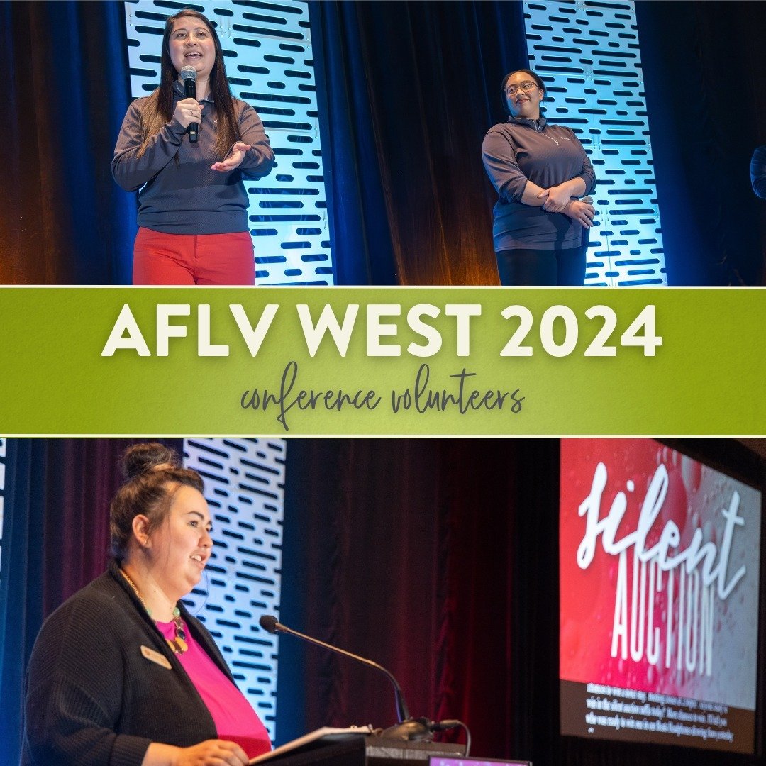 Next up for Volunteer Appreciation Week is our AFLV West 2024 Conference Volunteers! These team members help make the West Coast the BEST coast. 😎 They work hard to bring the energy and we are so lucky to have them! ⁠
⁠
#TeamAFLV #AFLV #VolunteerApp