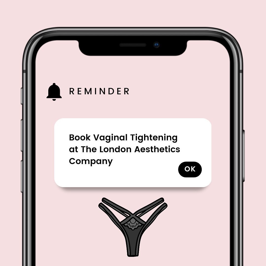 Treatment Of The Month: Vaginal Tightening ✨ 

The alternative to a surgery that makes you feel confident as ever &lsquo;down there&rsquo; ✨🤩🐚

Read more about the treatment on our website 💻 

📲 BOOK this treatment
💻 Link in bio 
💞 Harley Stree