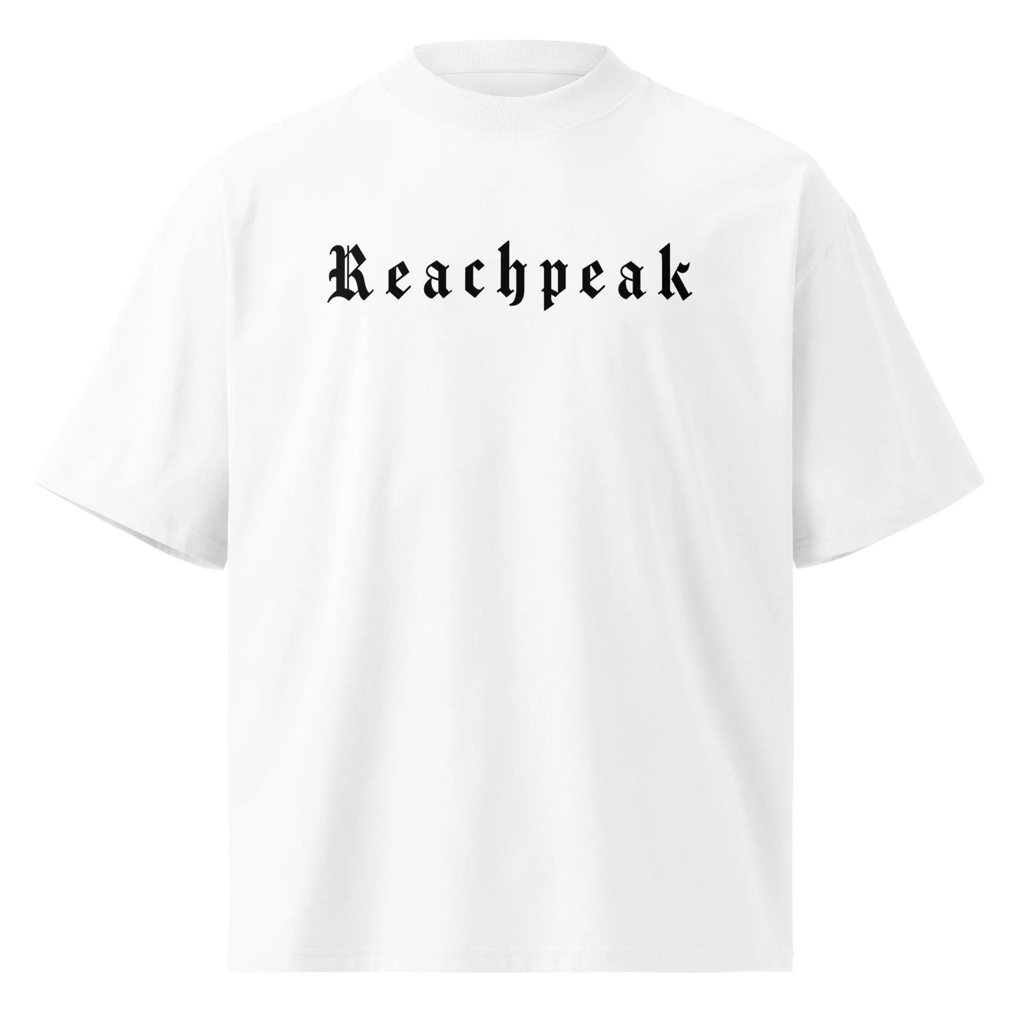 Oversized - Big Oldschool Basic -tshirt dark text