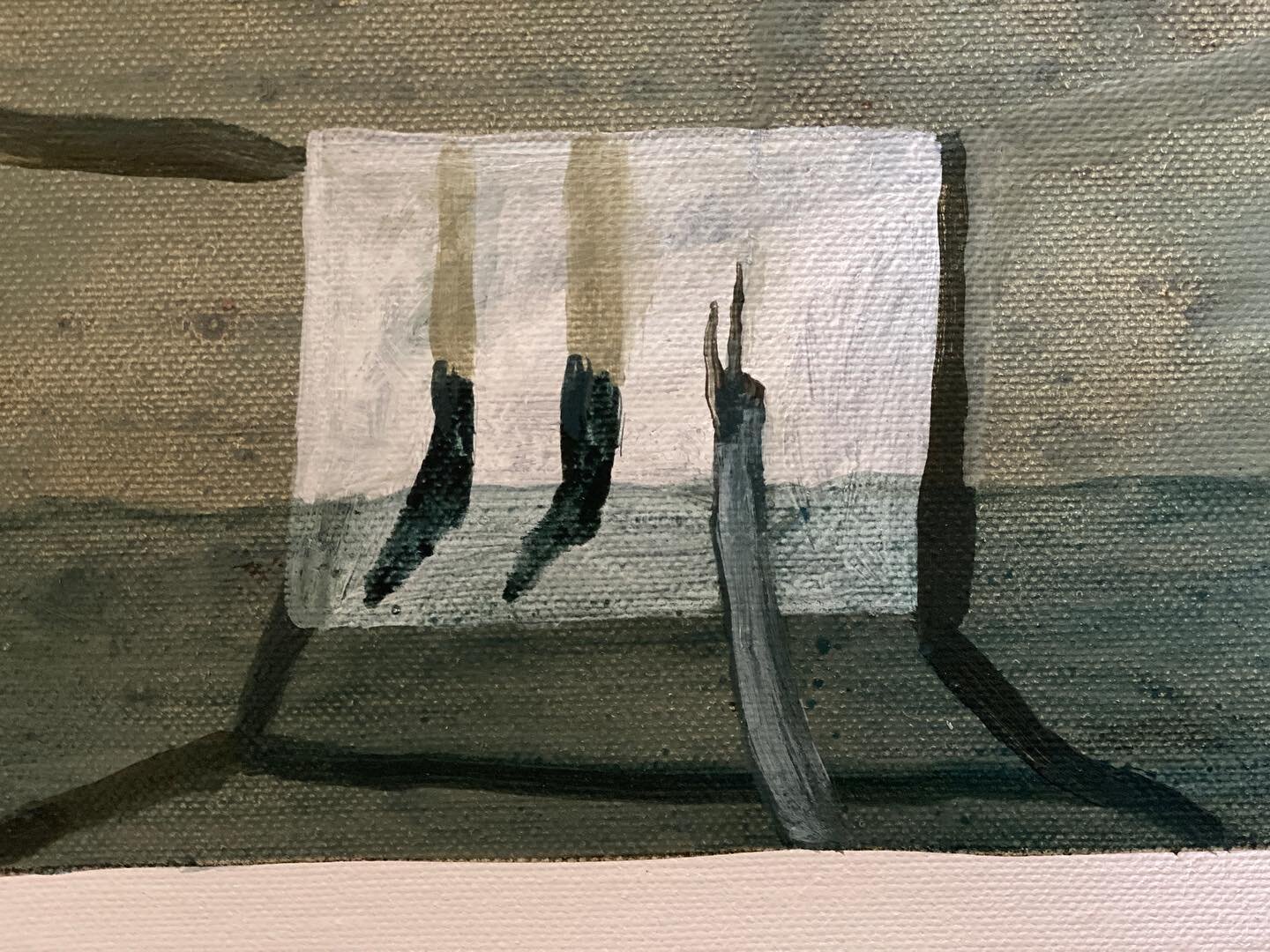 Feet in the sea (detail)