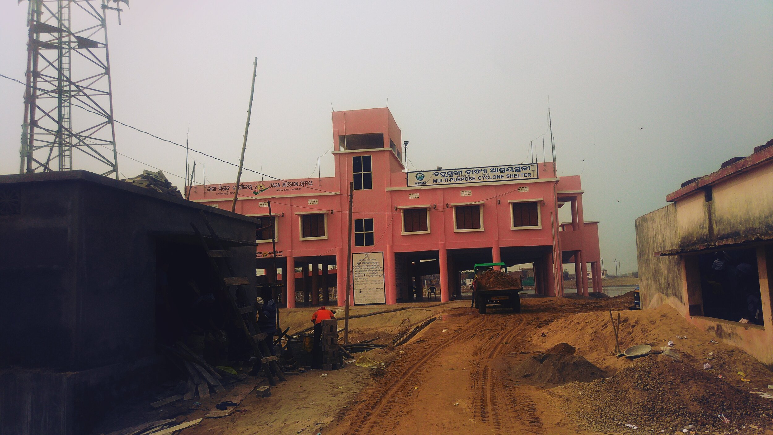 Multi-purpose cyclone shelter also serves as JAGA Mission office