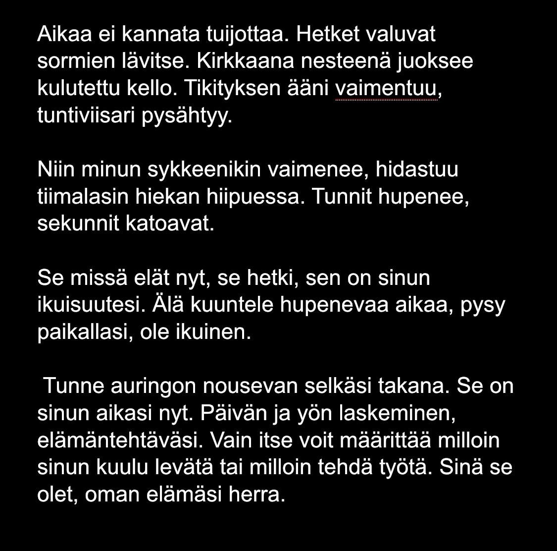 Aikaa ei kannata tuijottaa.jpg