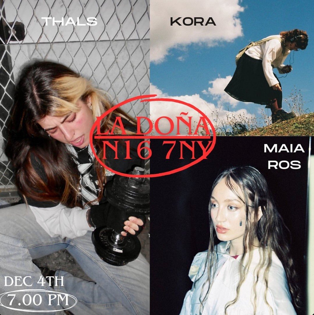 🌹TONIGHT | ROTTEN MGMT SHOWCASE | From Spain W/ LOVE 🌹⁠
⁠
@rottenmgmt presents: @thalsgram, @korast, and @maisros_ &mdash;three genre-bending forces from Spain&mdash;are here to shake up London&rsquo;s music scene. From alt-pop to dark wave, Basque