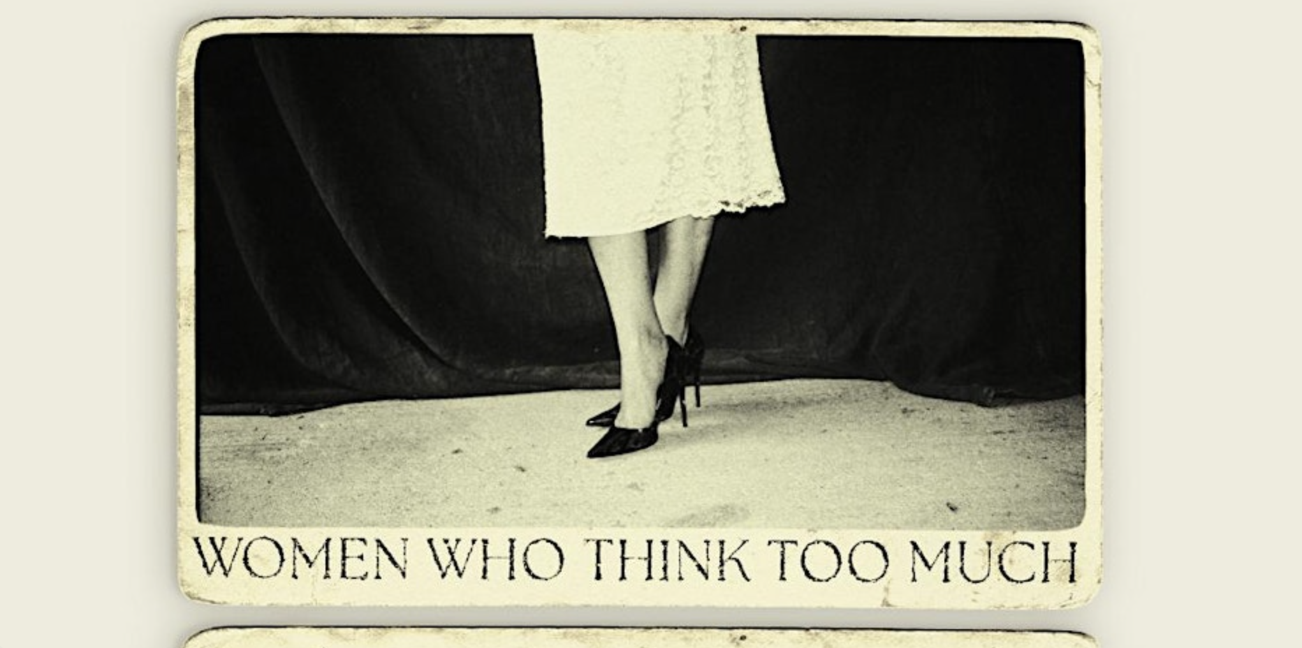 Sofia and the Antoinettes: Women Who (Think) Too Much