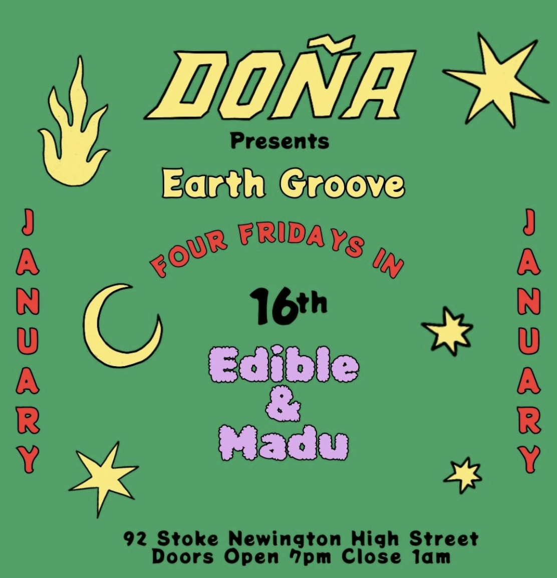 Earth Groove w/ Edible & Madu