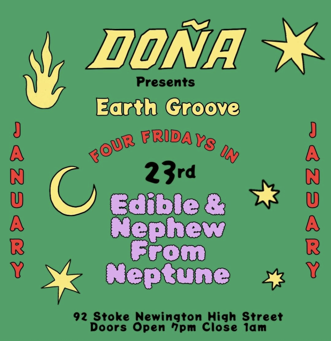 Earth Groove w/ Edible &amp; Nephew From Neptune