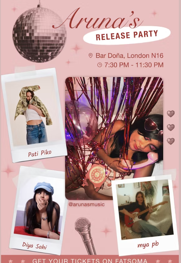 Aruna's Release Party: You're Invited!