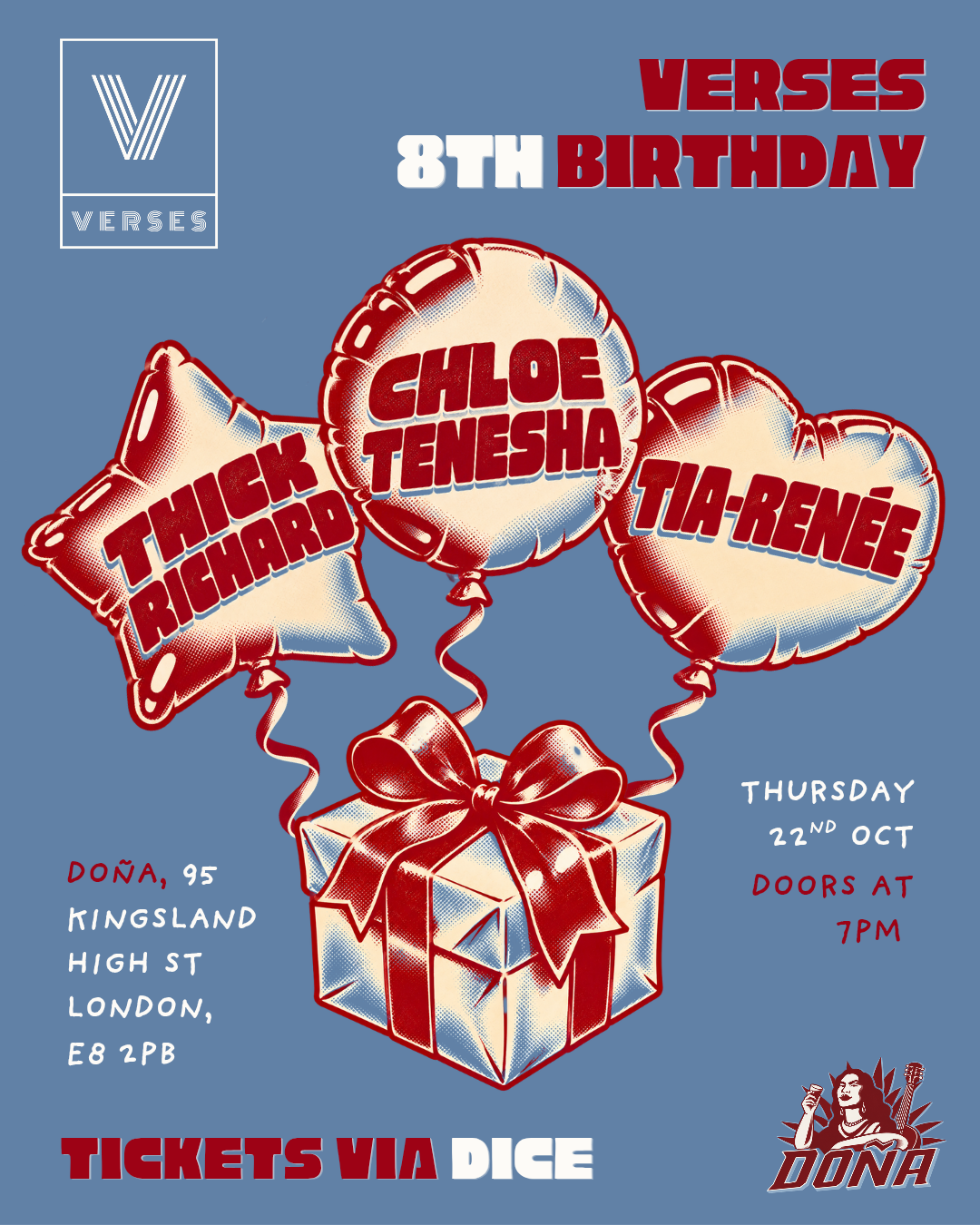 Verses Poetry 8th birthday special 