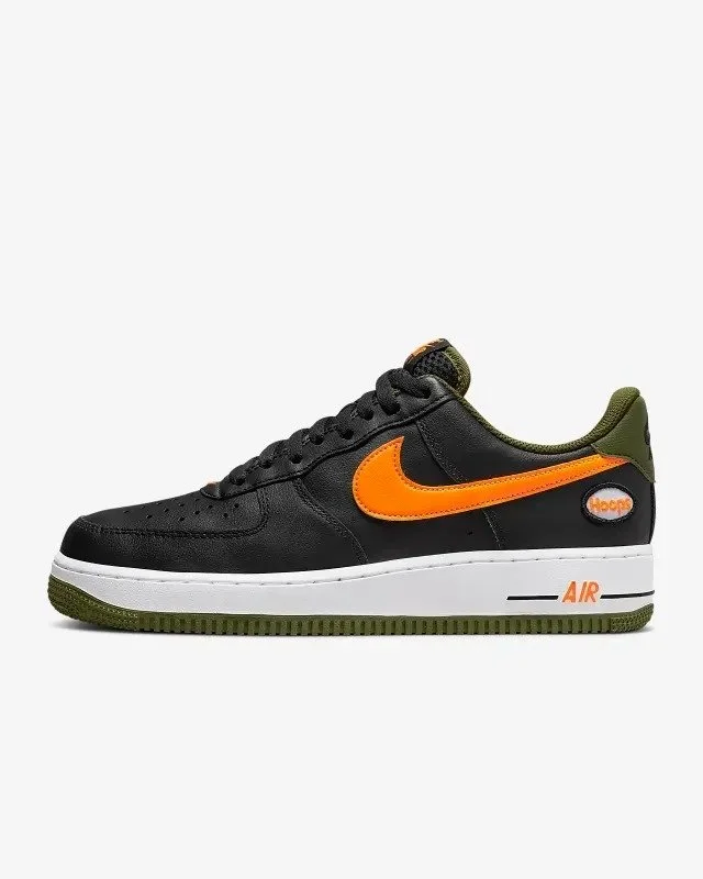 nike air force 1 big swoosh orange