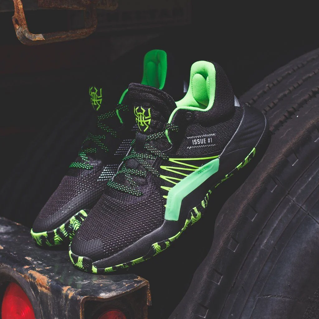The adidas Basketball x Spiderman Steal\