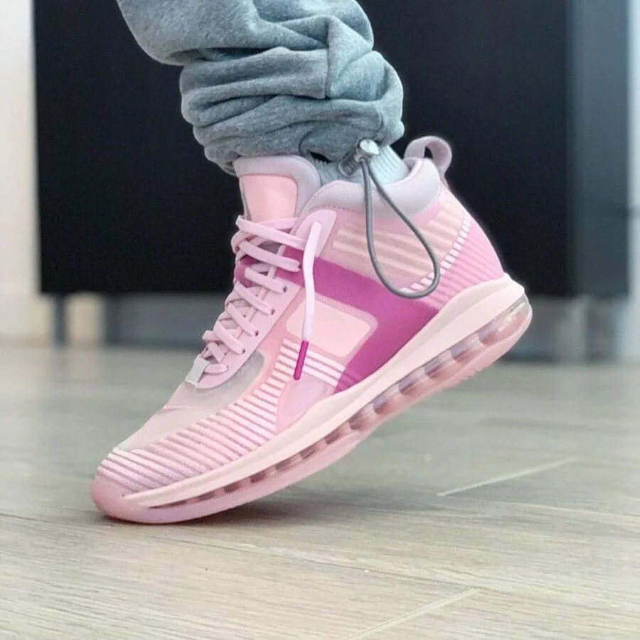nike lebron john elliott pink