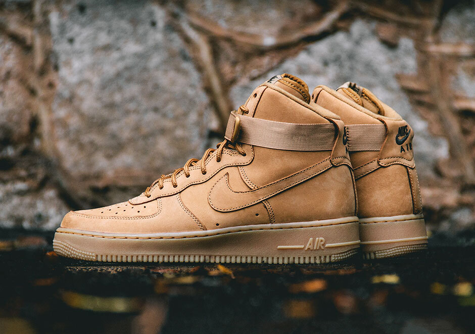 wheat nike air force 1 high