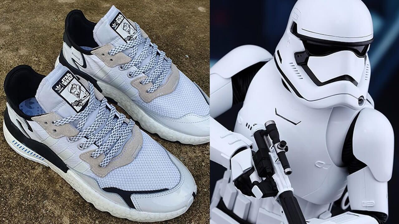 men's adidas originals x star wars nite jogger casual shoes