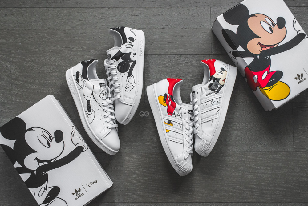 disney mickey mouse superstar shoes