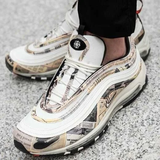 newspaper air max 97