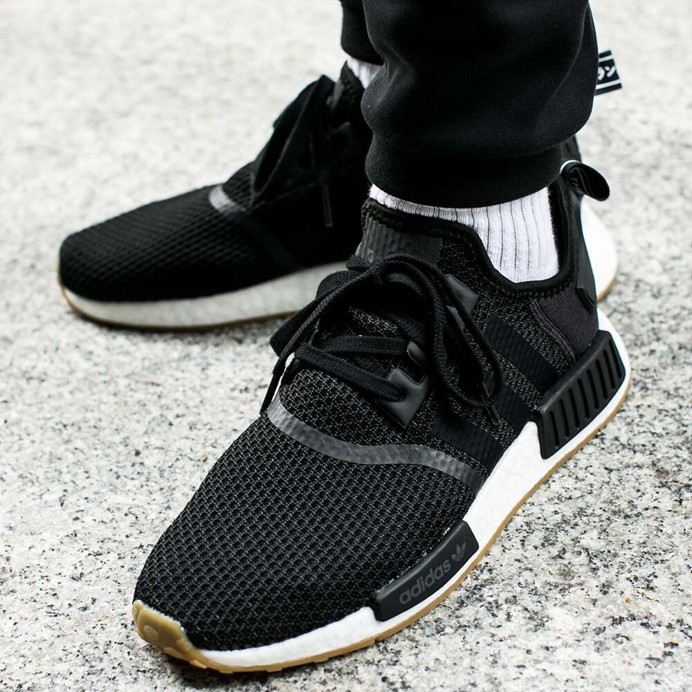 The adidas NMD R1 "Black Gum" On Sale $74.99! — Under Cost