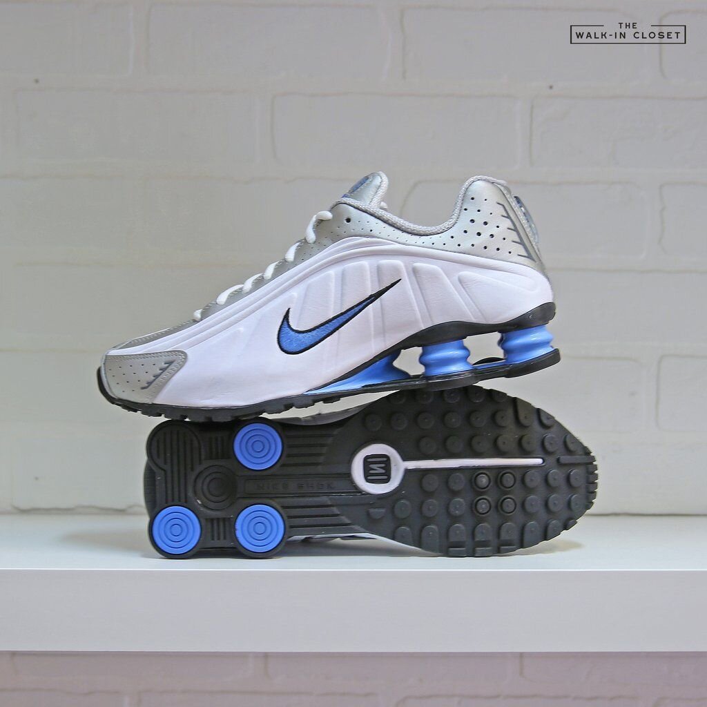 baby blue nike shox