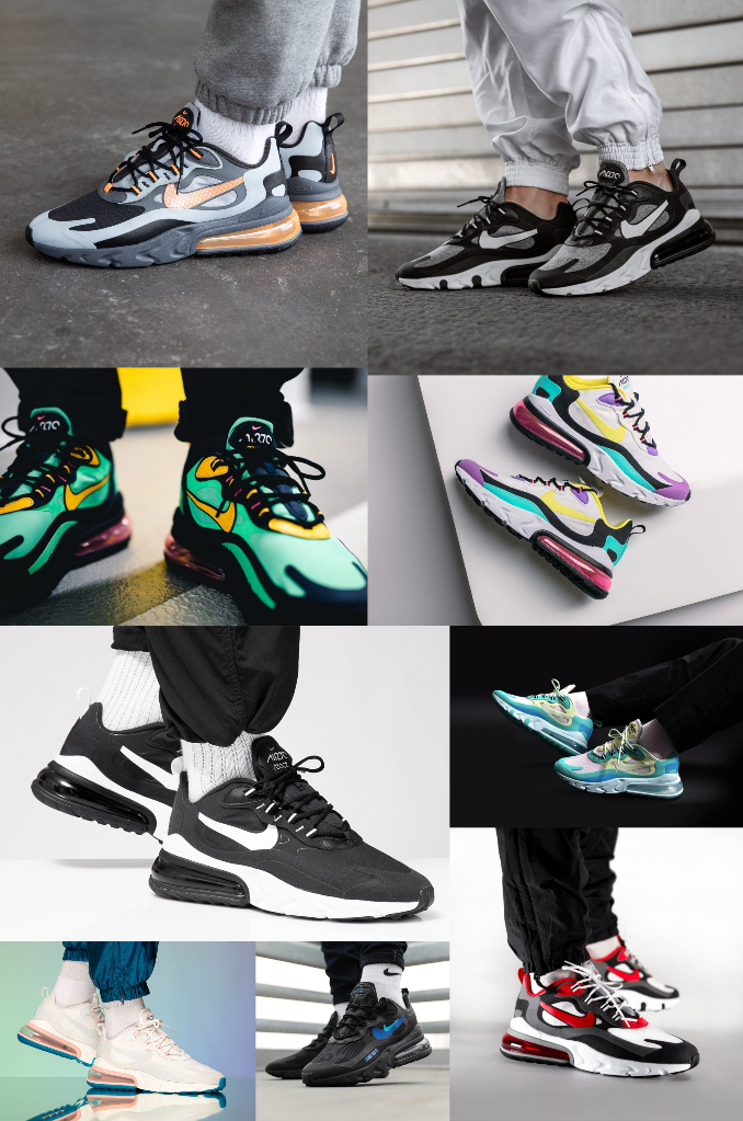 air max 270 react all colorways