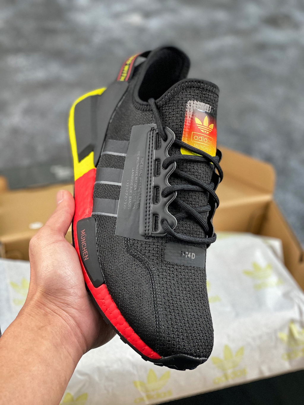 adidas NMD R1 Shoes Black Adidas official shop