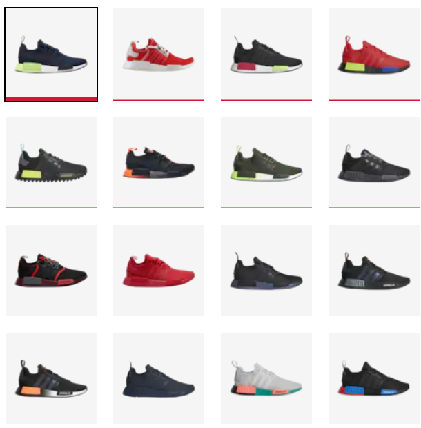 nmd adidas colorways