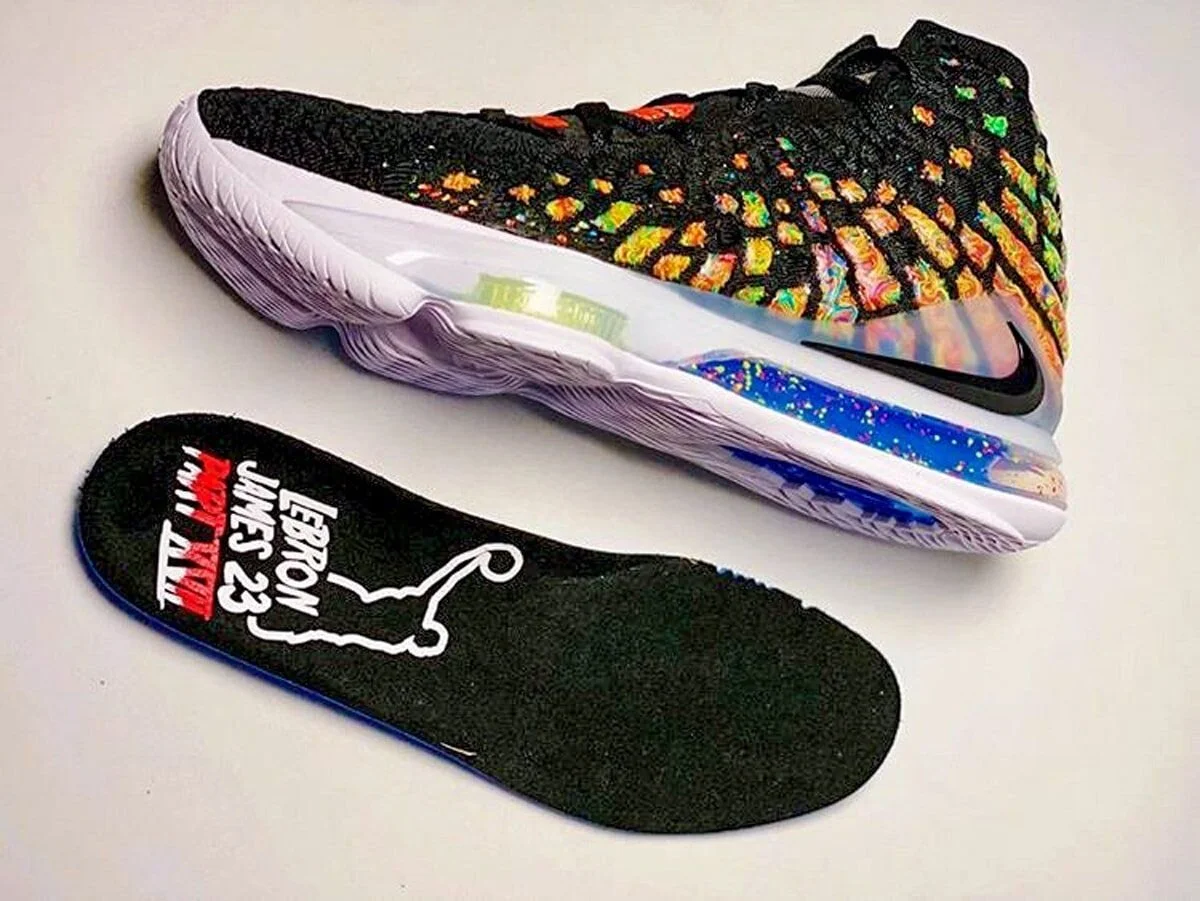 multicolor lebron 17