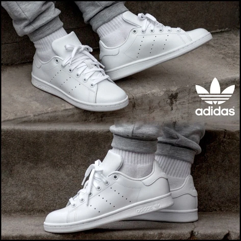 adidas stan smith triple white