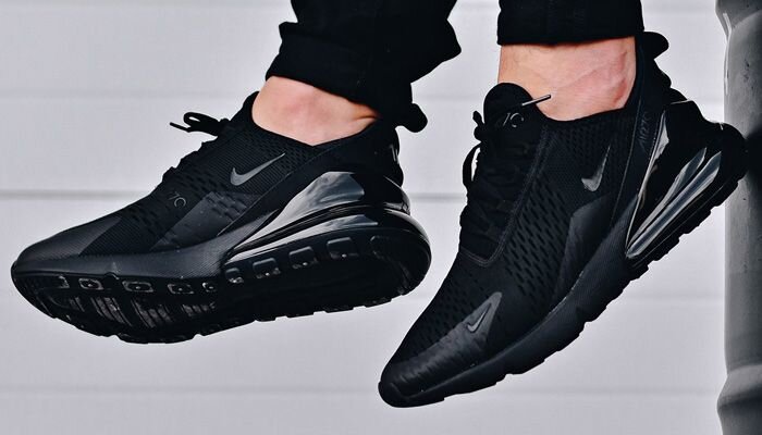 The Triple Black Nike Air Max 270 Is On Sale For 25 Off Kicks Under Cost