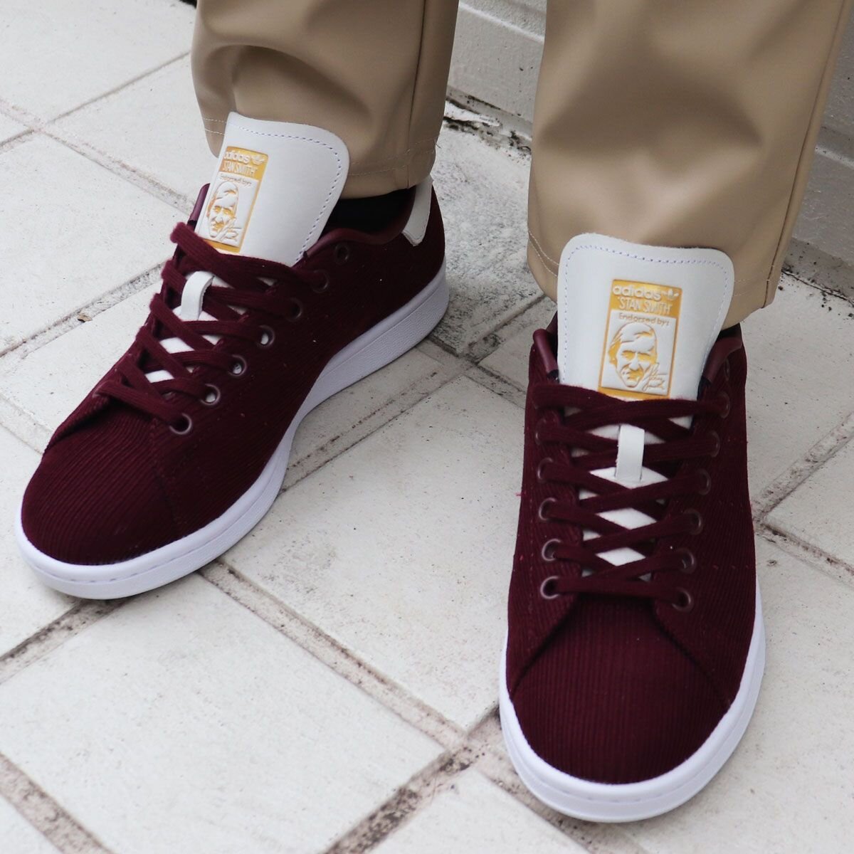 corduroy stan smith