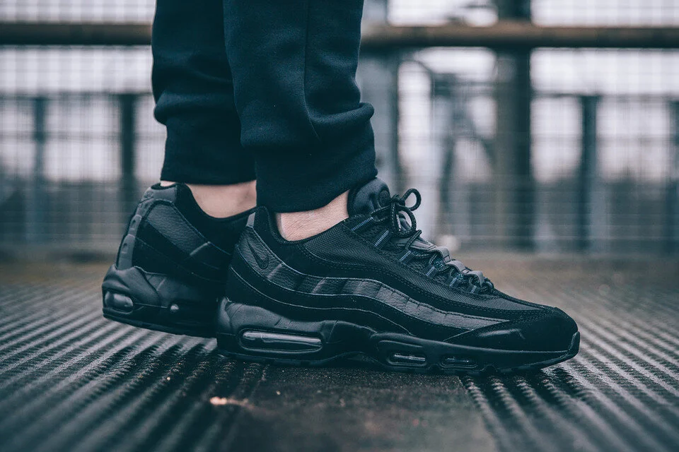 The Nike Air Max 95 'Triple Black' Is On Sale For 20% Off! — Kicks Under  Cost