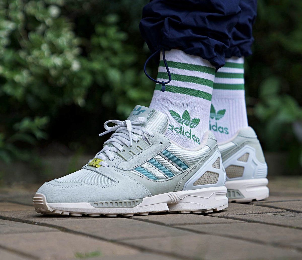 Retail $120, The adidas ZX 8000 'Linen Green' Are On Sale $78! Kicks Under Cost