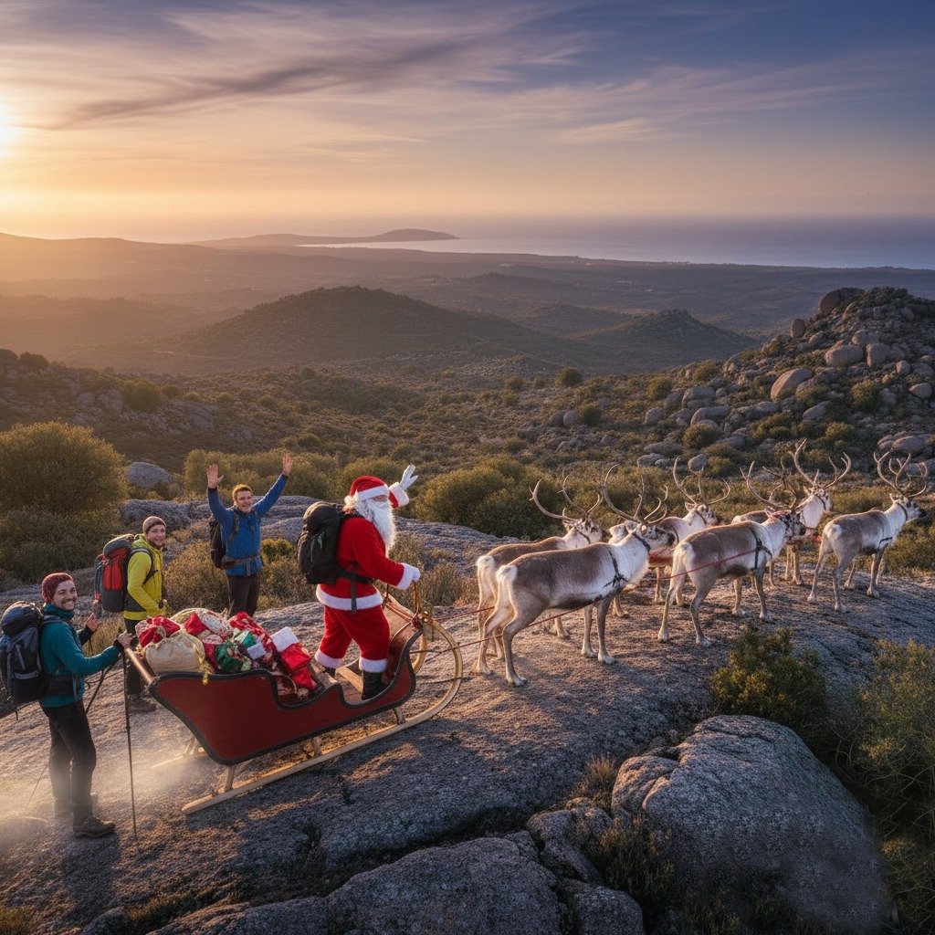 This weekend, we're taking the sleigh and heading north to celebrate Christmas with our loved ones. We'll see you again for new adventures in January after the holidays. Merry Christmas and Happy New Year, everyone!
#cuglieriexcursions #montiferru #t