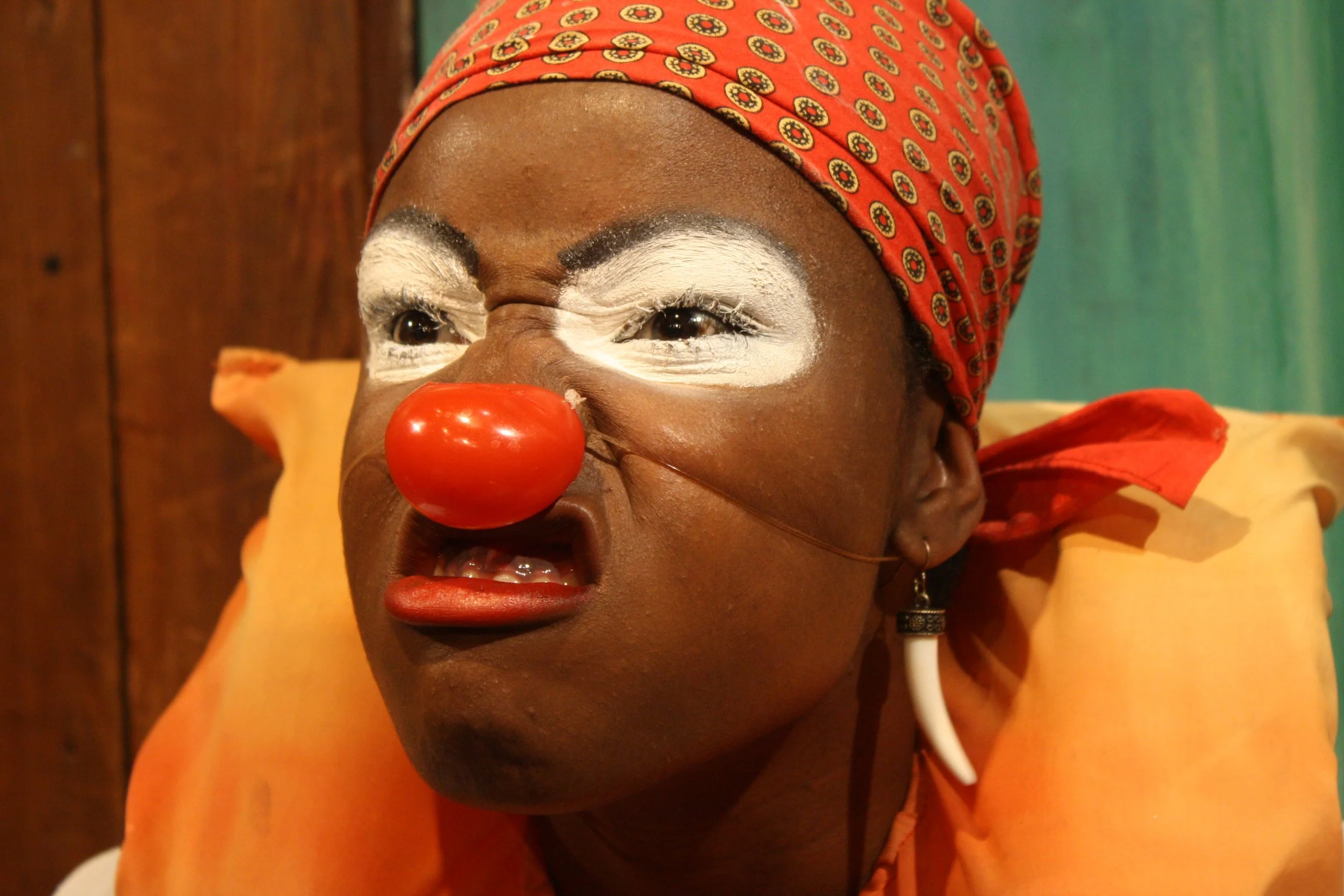 How I found myself through the arts and learned to unmask through clowning. (A reflection on social survival)