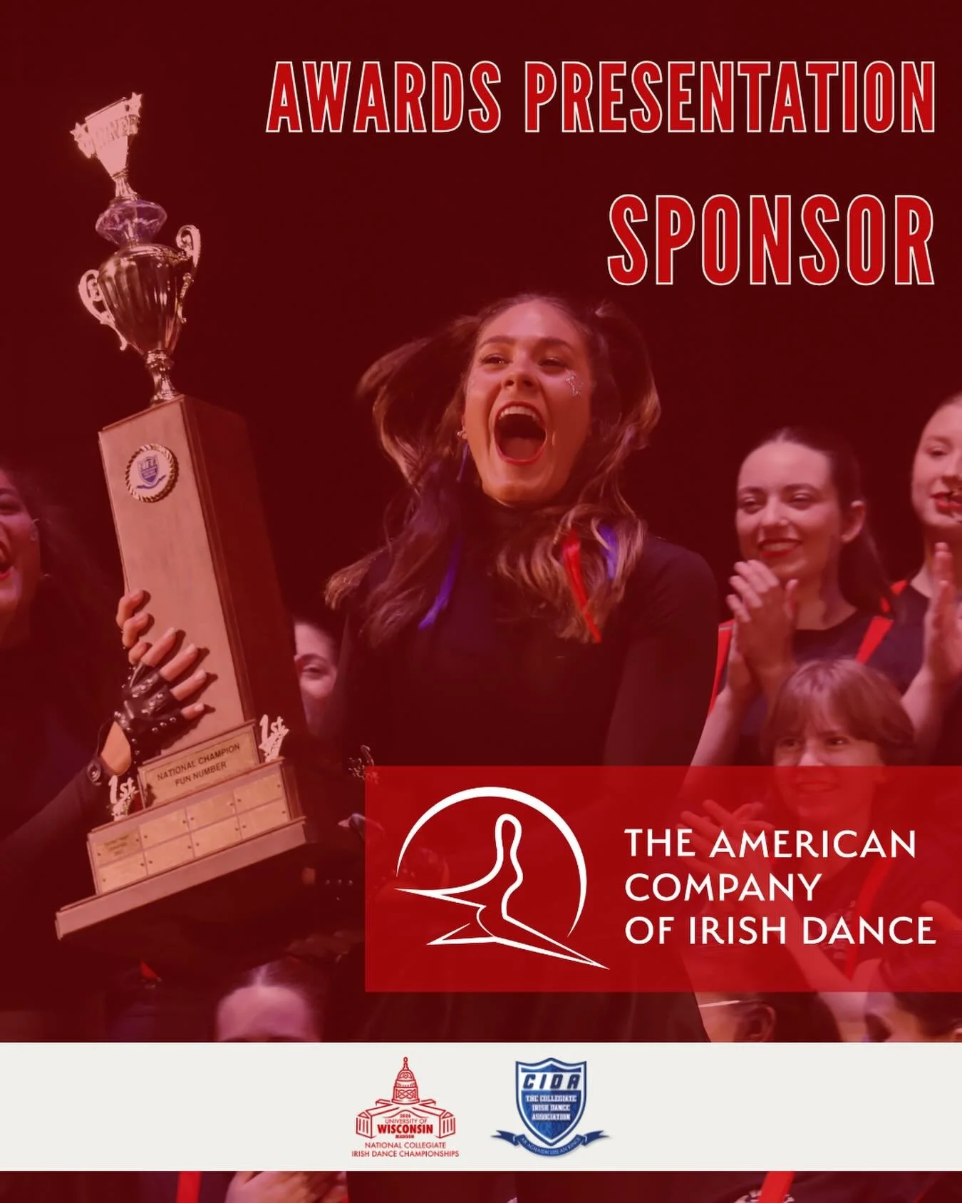 The Collegiate Irish Dance Association is proud to thank @amcoirishdance for serving as the Awards Presentation Sponsor of the 2026 National Collegiate Irish Dance Championships!

As an independent, nonprofit professional dance company whose mission 