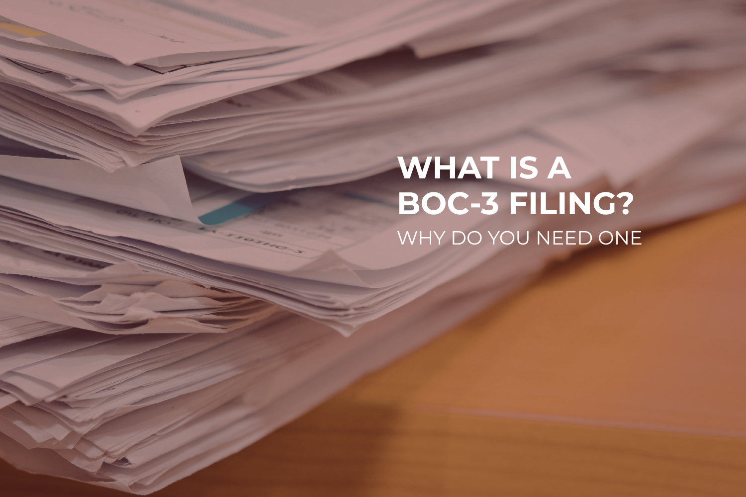 What Is a BOC-3 Filing and Why Do You Need One?