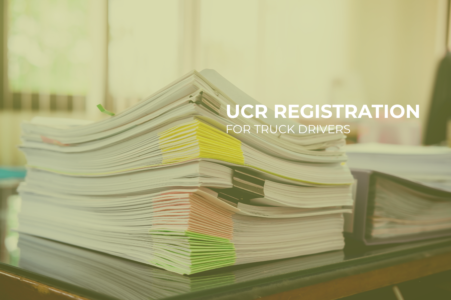 What Is UCR Registration for Truck Drivers?