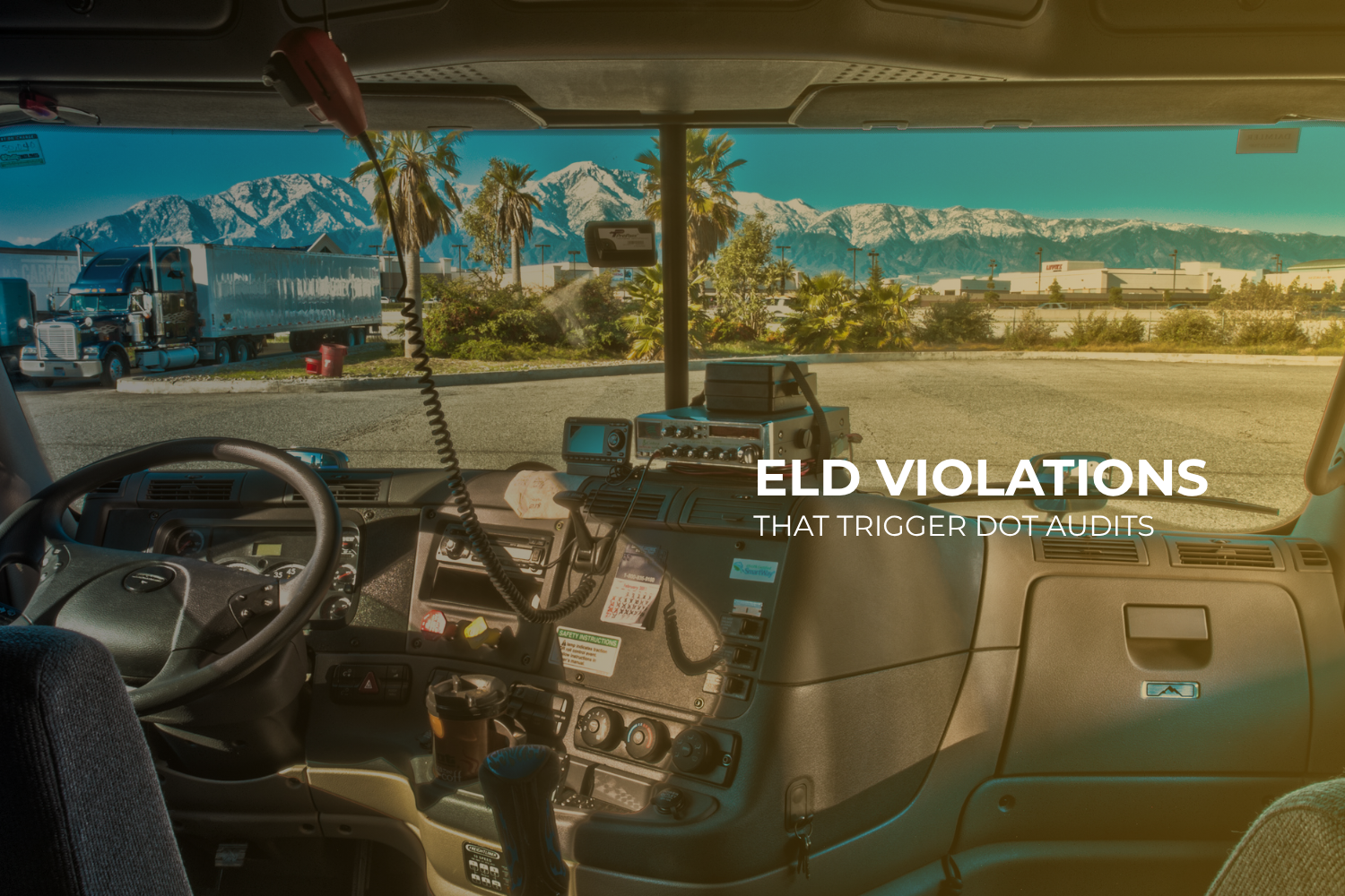 ELD Violations That Trigger DOT Audits