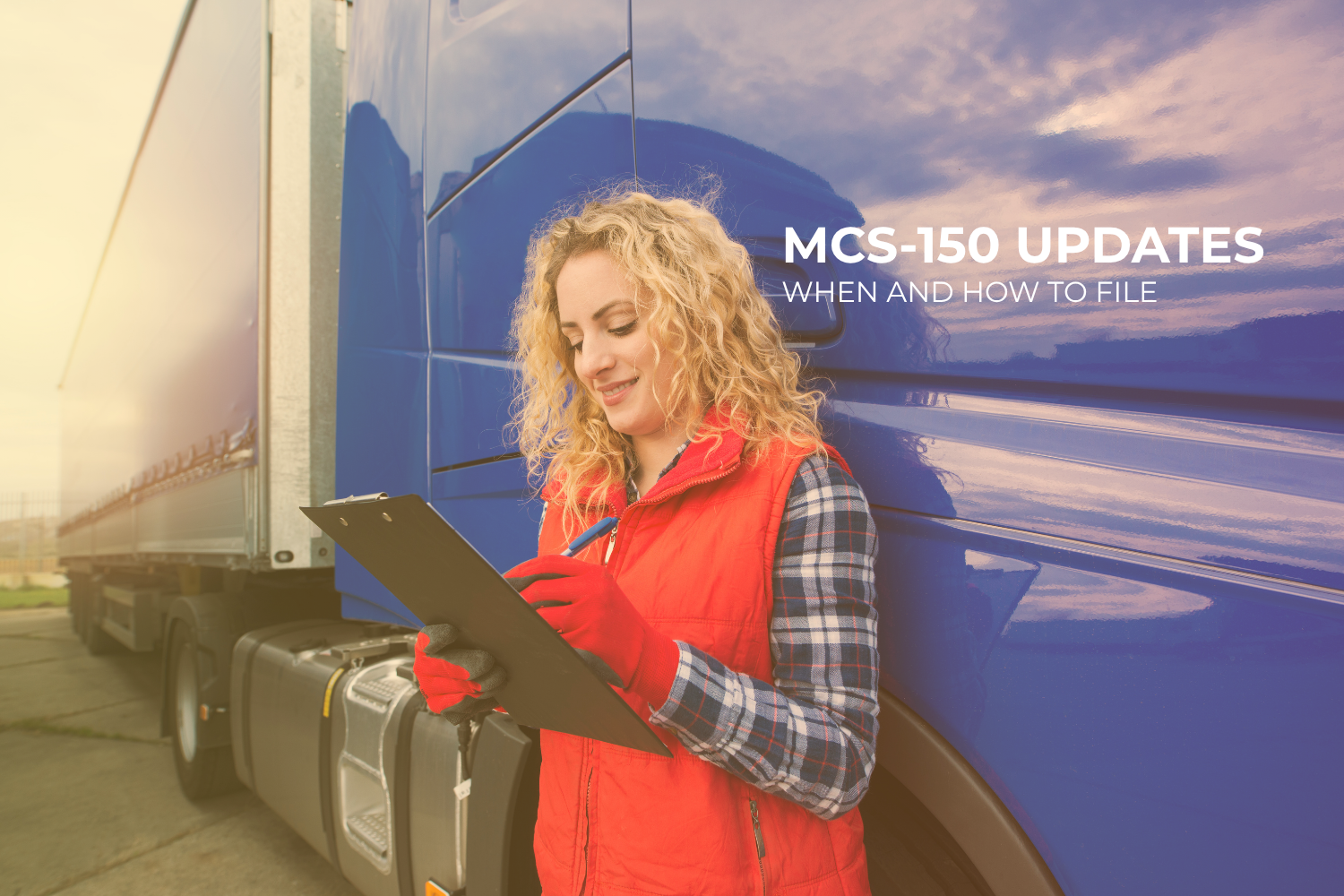 MCS-150 Updates: When and How to File