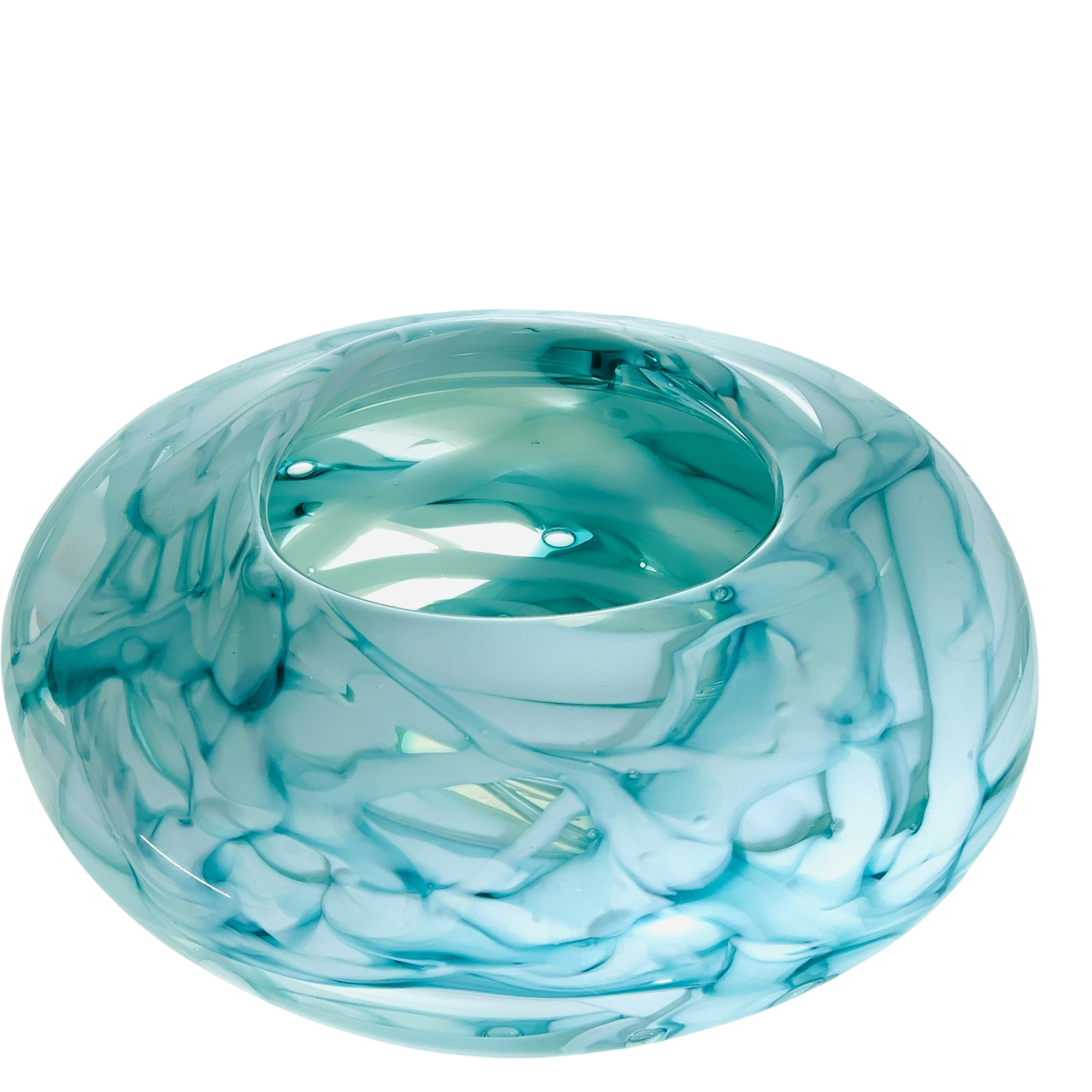 Birds Nest in Teal by Alison Vincent