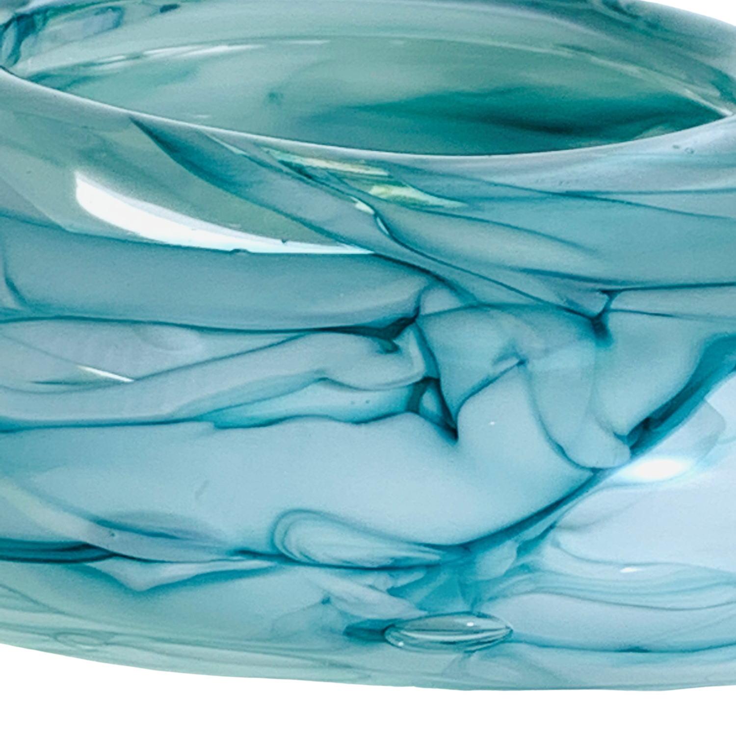 Birds Nest in Teal by Alison Vincent