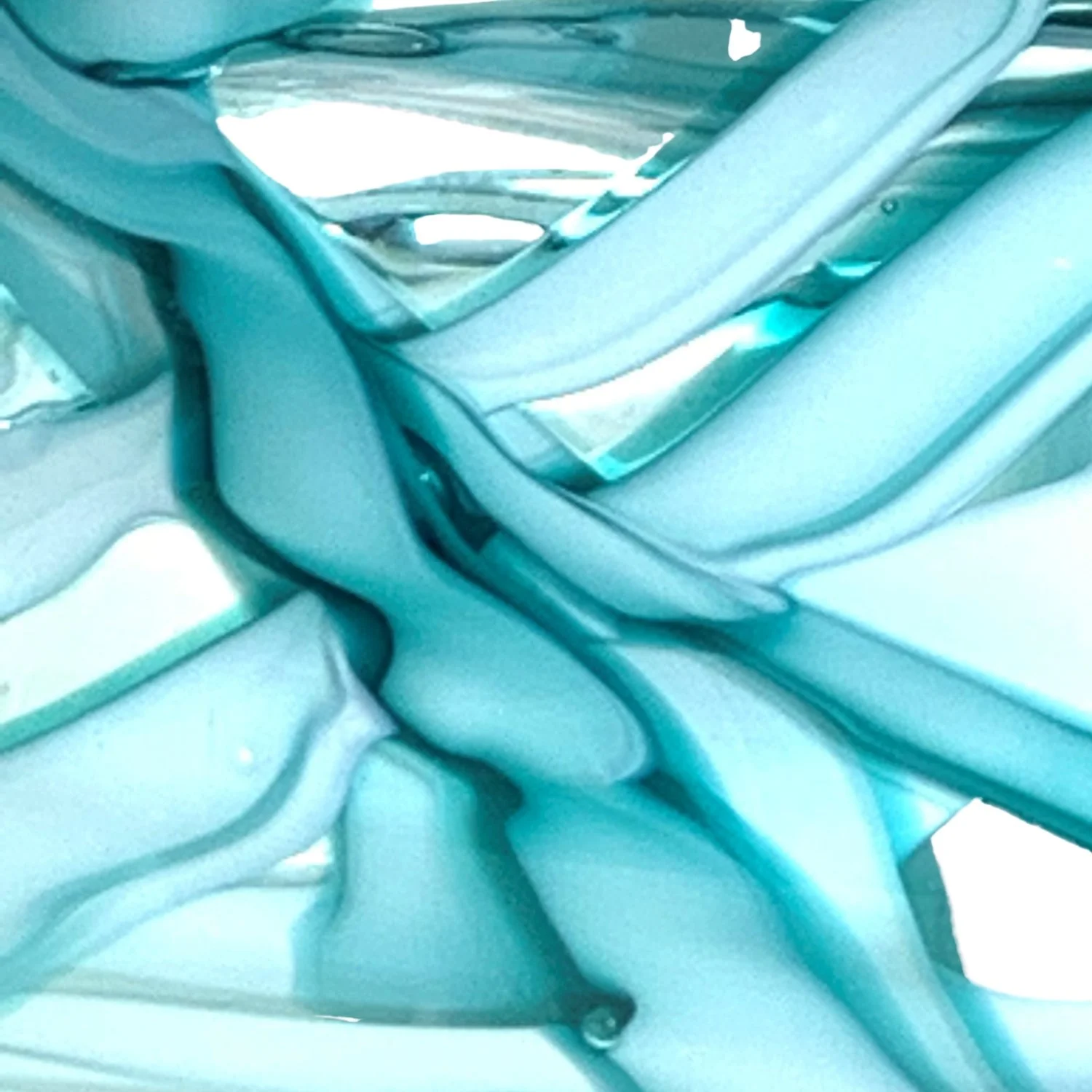 Birds Nest in Teal by Alison Vincent
