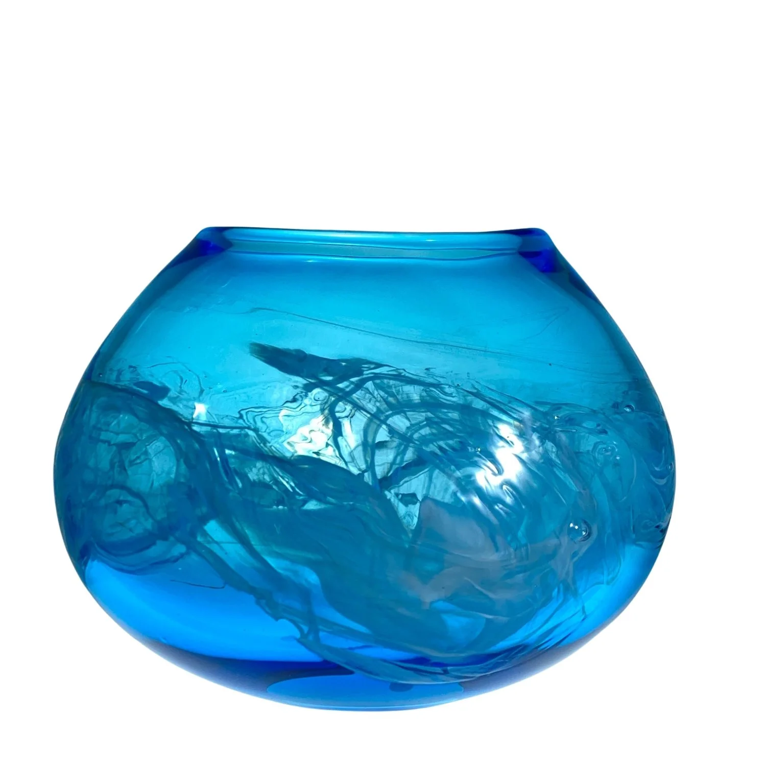 Surf Pebble Form Hand Blown Glass by Alison Vincent