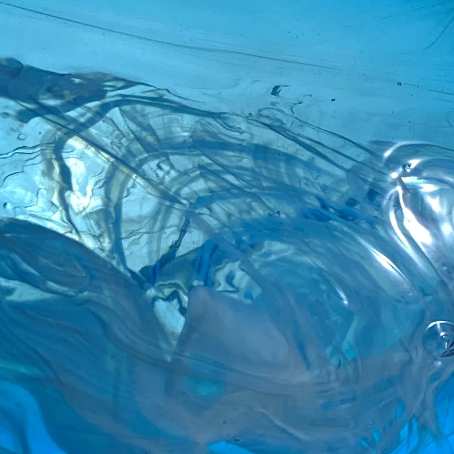 Surf Pebble Form Hand Blown Glass by Alison Vincent
