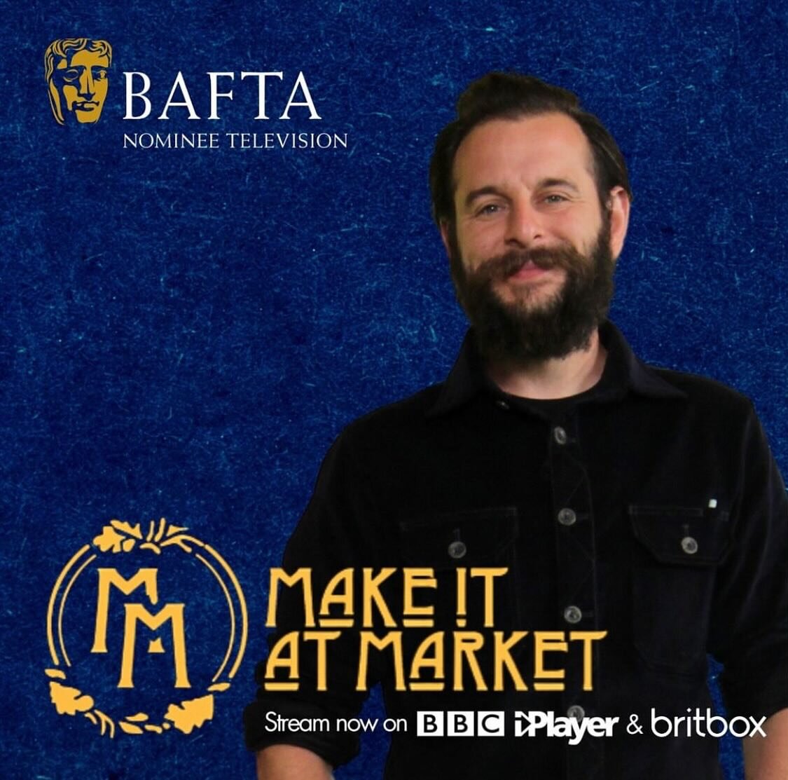 Make It At Market has been nominated for a BAFTA Award!!
It was such a privilege to be selected for the first series!
Fingers crossed!! 🤞