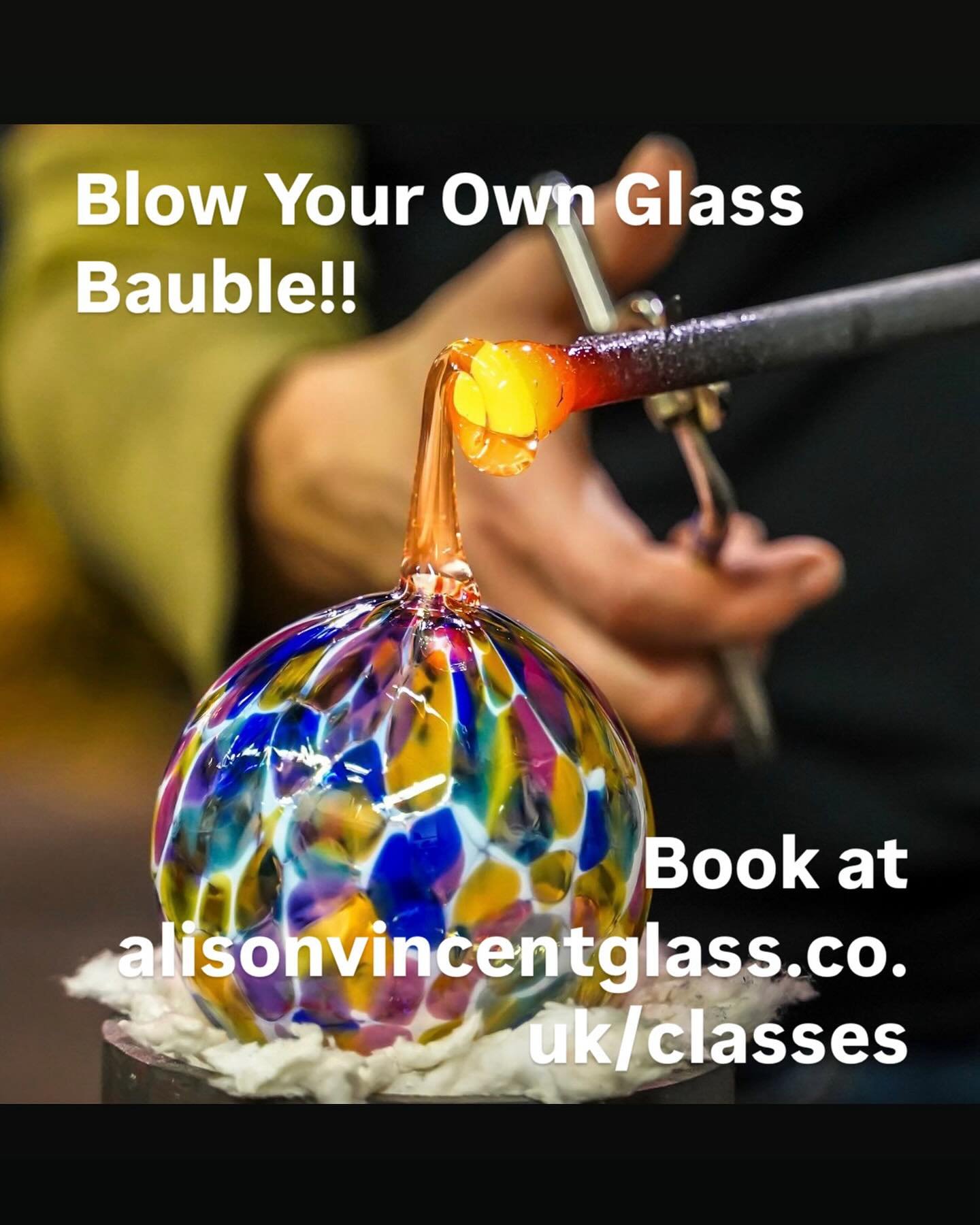 I am opening my glass blowing studio for five days during June as part of Bucks Art Weeks.

There will be studio tours, studio sales, demonstrations, and classes to blow your own bauble.

Ample parking and refreshments.

Dates are:
Sunday 8 June
Satu