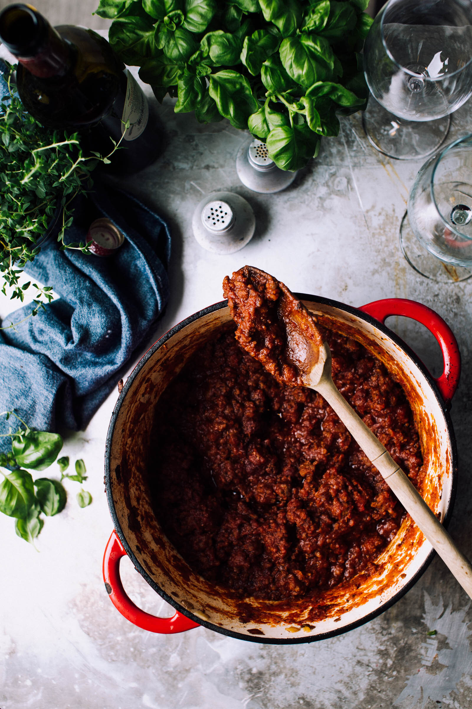 Class: Beef Marinara Sauce over Cauliflower Rice 