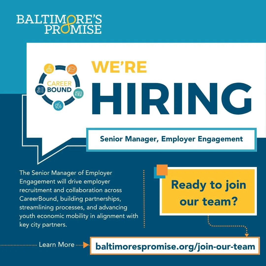 Calling relationship builders, communicators, and problem solvers: we're looking for a collaborative spirit to help strengthen the city's talent ecosystem by identifying, recruiting, and supporting employers for our CareerBound initiative.

Ideal can