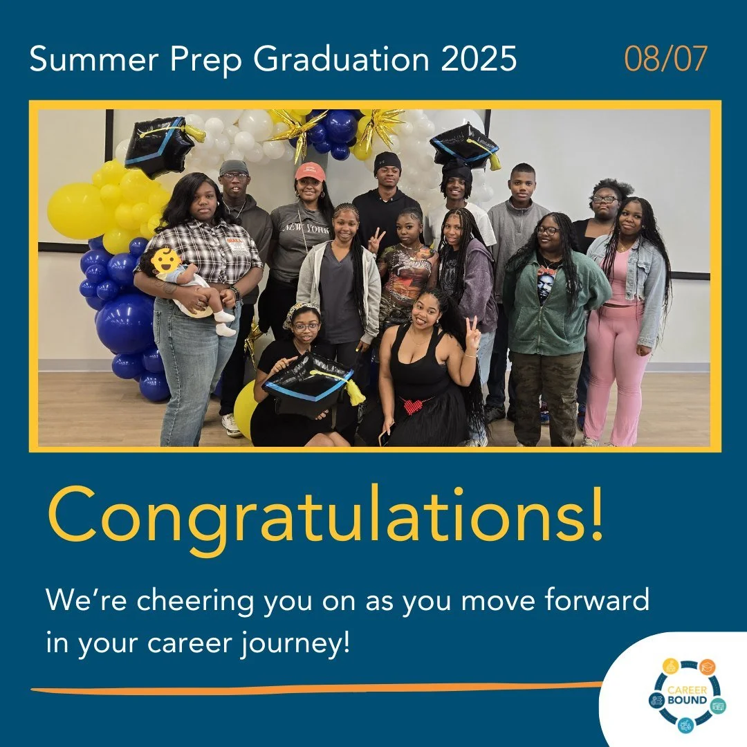 We had the absolute pleasure of celebrating 20 recent high school graduates this month as they prepared for the next step in their career journey: Grads2Careers. These students worked hard all summer on math, literacy, and soft skills for employment 
