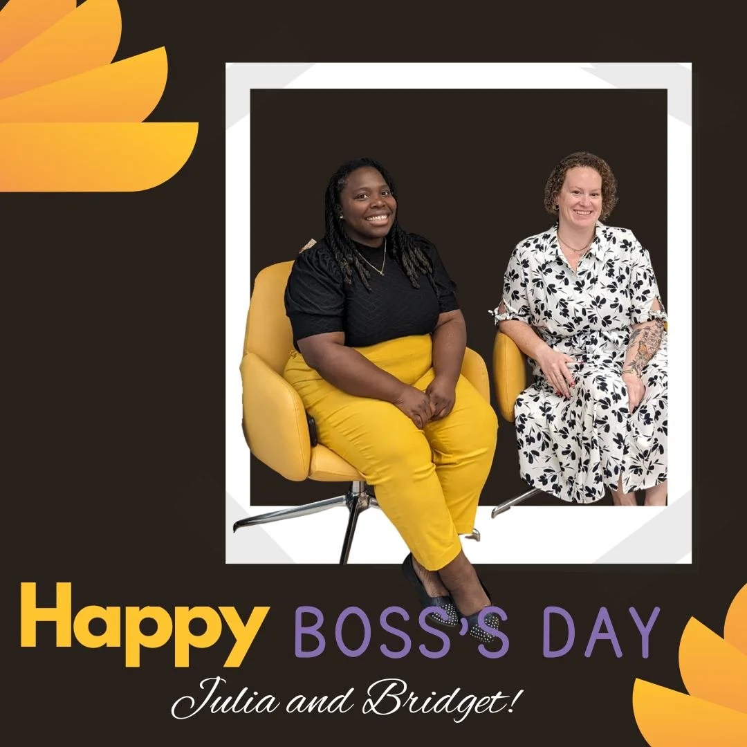 Happy #BossDay to our incredible leaders, CEO Julia Baez and Deputy CEO Bridget Blount!

As Civil Rights lawyer Bryan Stevenson said, &ldquo;We need people who are willing to do the work that will change the conditions for those coming after us.&rdqu