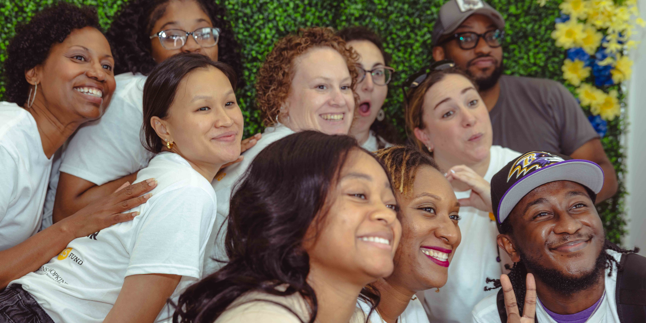 Smiling Baltimore Promise staff and team